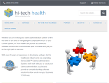 Tablet Screenshot of hi-techhealth.com
